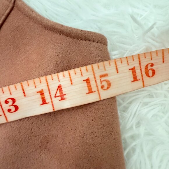 Women BCBGMAXAZRIA Alese Faux-Suede Dress Knee Length in Rose Pink Size Small - Picture 6 of 11